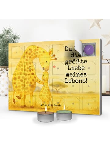 Mr. & Mrs. Panda Adventskalender mit Duftkerzen Giraffe Kind Des... in Weiß