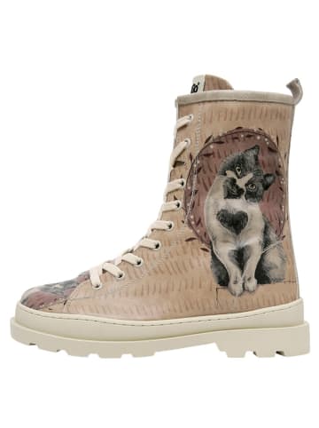 Dogo Gisele Boots - Heart Cat 36 in Braun