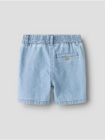name it Shorts in Light Blue Denim