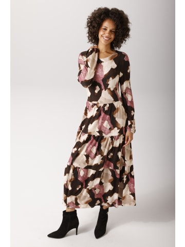 Aniston CASUAL Midikleid in bunt