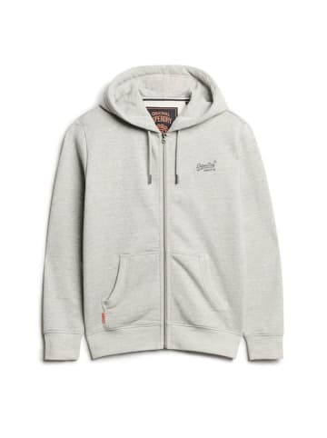 Superdry Sweatjacke in Grau