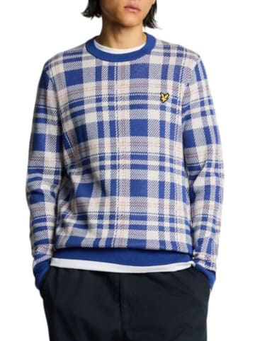 Lyle & Scott Strickpullover in Pastelllila
