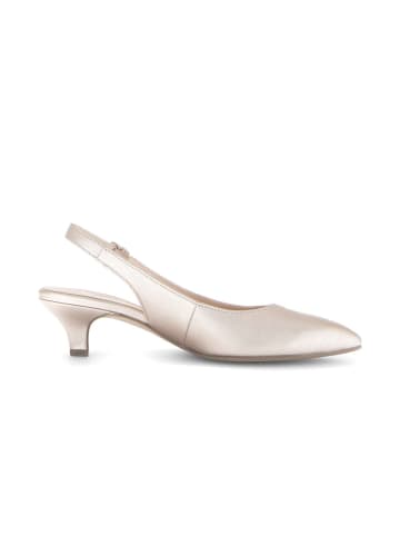 Gabor Slingpumps in gold