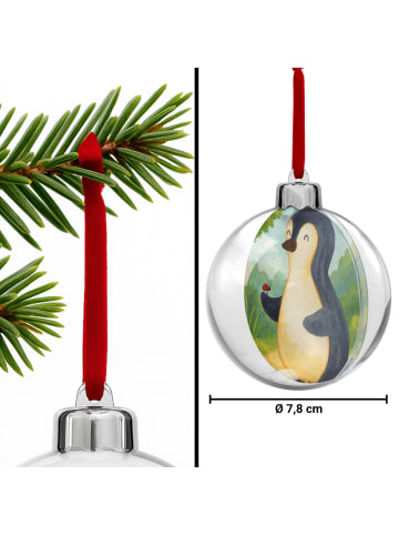 Mr. & Mrs. Panda Christbaumschmuck Pinguin Marienkäfer Design oh... in Weiß