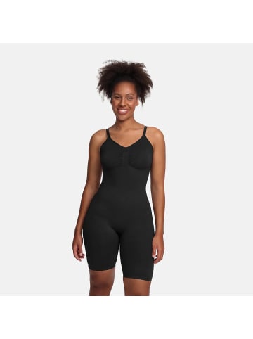 CFAB Figurformender Body mit Shorts in Schwarz