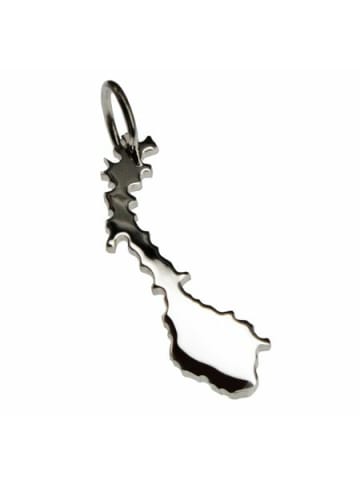 Schmuckador Norwegen Anhänger in massiv 925 Silber in silber