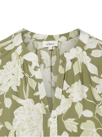 s.Oliver Bluse in oliv beige - 0002