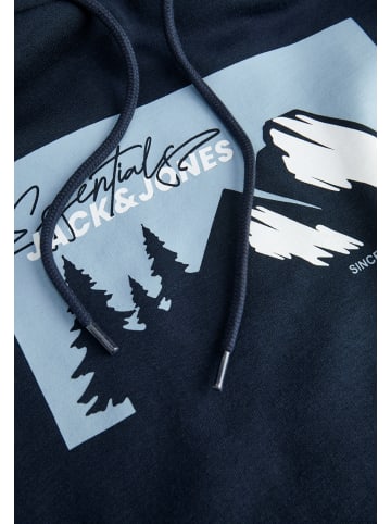 Jack & Jones Hoodie 'Sun' in dunkelblau