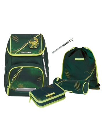 SCHNEIDERS Ergojet Schulranzen-Set 6-teilig in olive