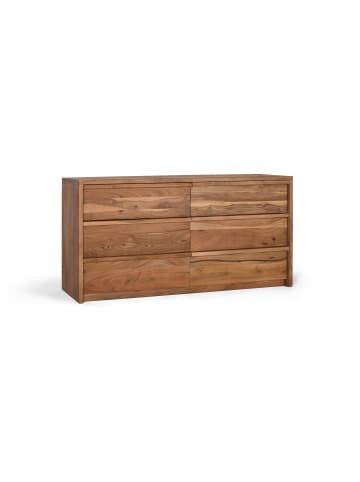Giner y Colomer Sideboard aus naturbelassenem Akazienholz in Brown