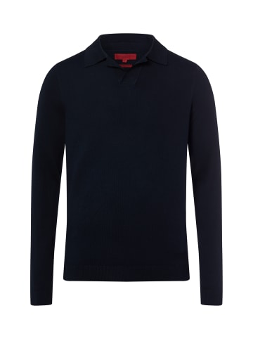 Finshley & Harding Strickpullover in marine - 0002