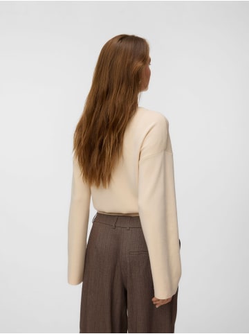 Vero Moda Strickpullover in Whitecap Gray