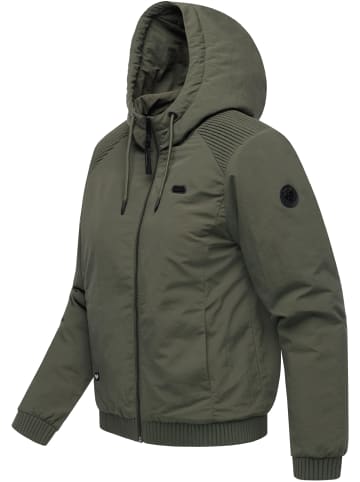 ragwear Bomberjacke Chinta Warm YOUMODO in Dark Olive