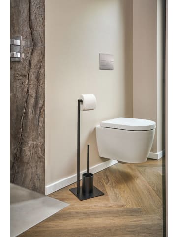 Zeller Present Toilettenbürstenhalter in schwarz