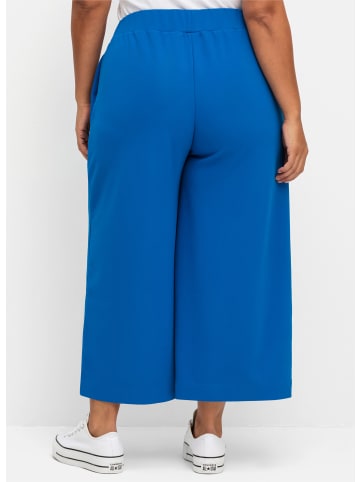 sheego Culotte in kobaltblau