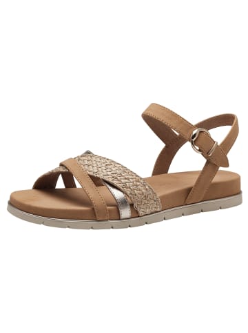 Tamaris Sandale in CAMEL COMB