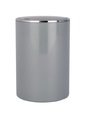 Wenko Abfalleimer INCA Grau, 5 Liter in Grau, (B) 19 x (H) 26 x (L) 19 cm