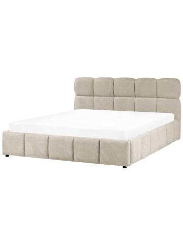 Beliani 2-tlg Doppelbett NOYON in Beige