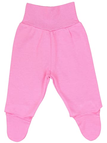 TupTam Baby Mädchen Strampelhose mit Fuß 3er Pack in rosa Modell 1