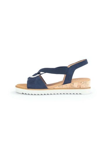 Gabor Comfort Keilsandaletten in blau