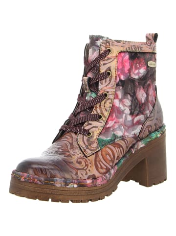 LAURA VITA Schnürstiefelette in violett