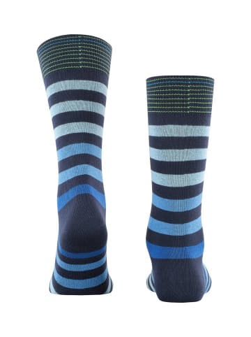 Burlington Socken 1er Pack in Dunkelblau/Hellblau