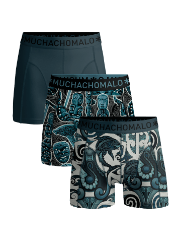 Muchachomalo 3er-Set: Boxershort in Mehrfarbig - für Kinder