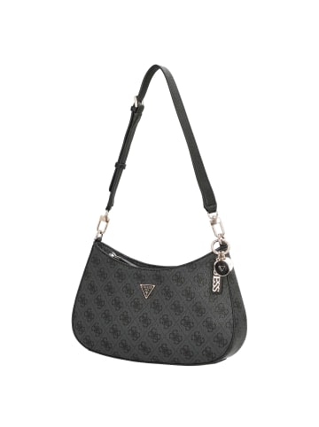 Guess Noelle II Top Zip - Schultertasche 28 cm (slate logo) in coal logo