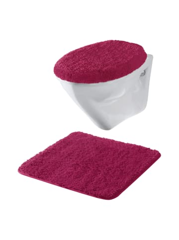Erwin Müller 2-tlg. Hänge-WC-Set Rhodos in fuchsia