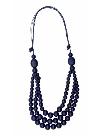 collezione alessandro Lange Kette " Leizel " in blau