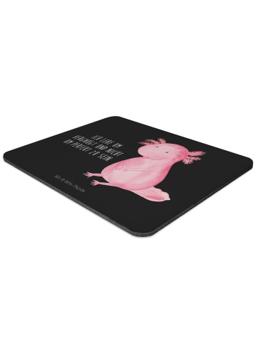 Mr. & Mrs. Panda Mauspad Axolotl Niedlich mit Spruch in Schwarz