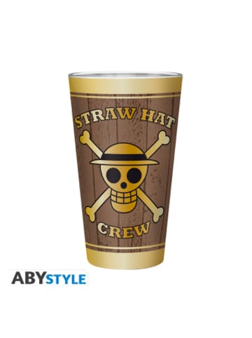 Abysse Deutschland Nonbook - ONE PIECE - Large Glass - - Skulls - Matte