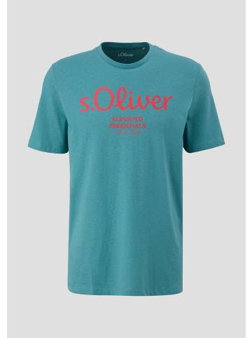 s.Oliver T-Shirt in 65D1_türkis