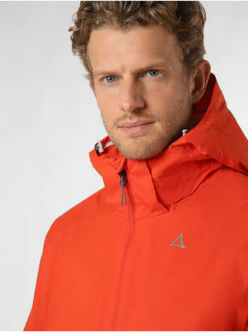 Schöffel Funktionsjacke in rot orange