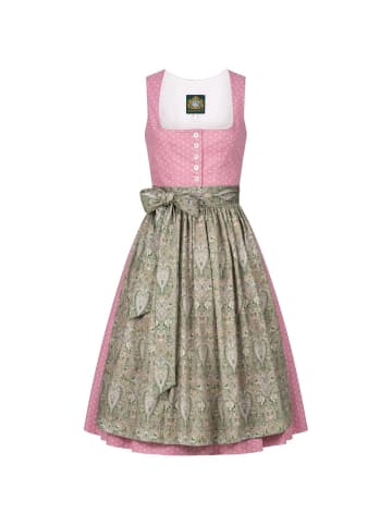 Hammerschmid Midi Dirndl in Rosa