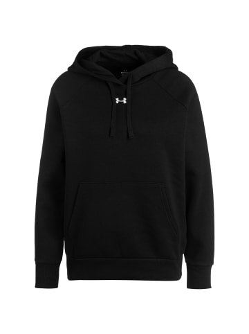 Under Armour Hoodie Rival Fleece in schwarz / weiß