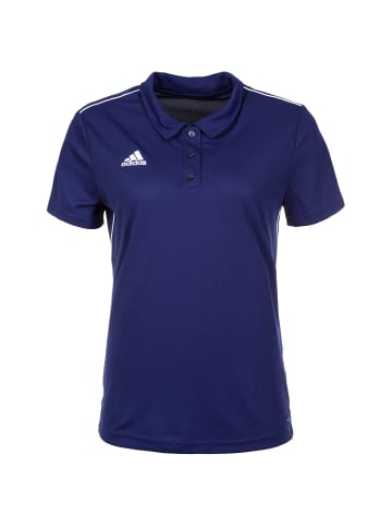 adidas Performance Poloshirt Core 18 in dunkelblau / weiß