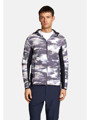 EA7 Sweatjacke 'Dynamic Athlete' in grau