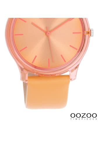 Oozoo Armbanduhr Oozoo Timepieces mango, orange mittel (ca. 36mm)