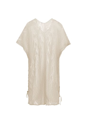 ISHA Damen Pullunder in Beige Melange