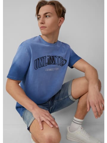QS T-Shirt in 57D0_dunkelblau
