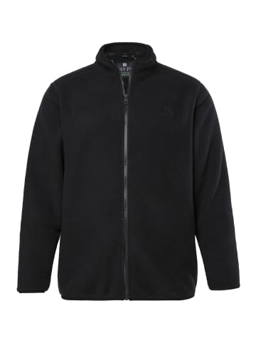 JP1880 Fleecejacke in schwarz