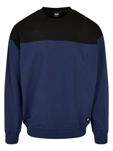 Urban Classics Urban Classics Rundhalsausschnitt in darkblue/black