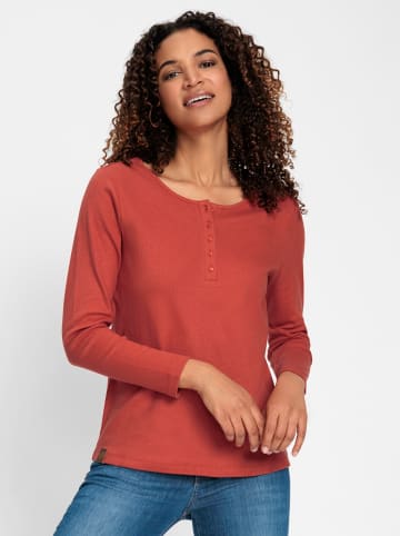 WITT WEIDEN Rundhalsshirt in terra