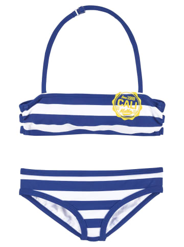 Bench Bandeau-Bikini in blau-weiß