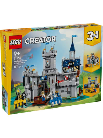 LEGO Creator – 3-in-1 Ritterburg im Mittelalter - ab 3 Jahren in multicolored