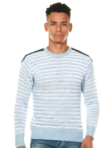 FIOCEO Pullover in hellblau