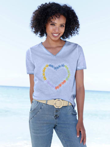 Heine T-Shirt in eisblau