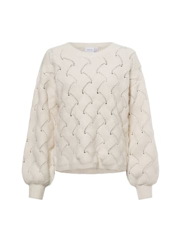 Vila Strickpullover Visufina in ecru - 0001