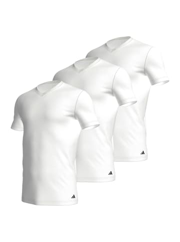 Adidas Sportswear Unterhemd / Shirt Kurzarm Active Core Cotton in Weiß